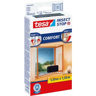 Insect Stop comfort Fliegengitter für Fenster - Insektenschutz mit Klettband selbstklebend