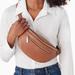 Kate Spade Accessories | Leila Belt Bag Warm Gingerbread Pebbled Leather Fanny Pack Kate Spade | Color: Brown | Size: 5"H X 13.25"W X 4.75"D