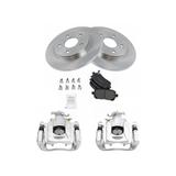 2008-2011 Chrysler Town & Country Rear Brake Pad Rotor and Caliper Set - TRQ BKA14973