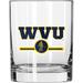 West Virginia Mountaineers Letterman 14oz. Rocks Glass