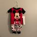 Disney Matching Sets | 9mo Mickey Mouse Outfit | Color: Red | Size: 9mb