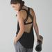 Lululemon Athletica Tops | Lululemon Wild Tank 2 In 1 Bra & Tank Top | Color: Black | Size: 4