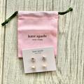 Kate Spade Jewelry | Kate Spade Rise & Shine Stud Earrings - Set Of 2 | Color: White/Cream | Size: Os