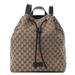 Gucci Bags | New Gucci Gg Monogram Drawstring Backpack - Retired Style | Color: Brown | Size: Os