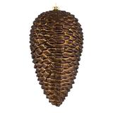 The Holiday Aisle® Matte Glitter Pinecone Christmas Ornament Plastic in Red | 5 H x 5 W x 0.84 D in | Wayfair 9D8F6F83AEDE4A1BA8E80F98EED24460
