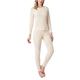 LAPASA Women's Midweight Thermal Underwear Set Breathable Crewneck Viscose Base Layers L69