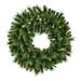 The Holiday Aisle® 42" Polyvinyl Chloride (PVC) Wreath Traditional Faux in Green | 42 H x 42 W x 4 D in | Wayfair 10B0CF855B7140D7A01C2644E1CB2639