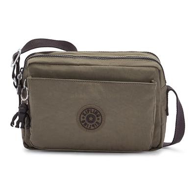 Kipling Basic Abanu M Umhängetasche 24 cm green moss Grün Damen Image