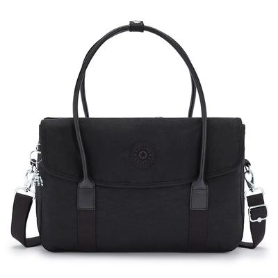 Kipling Basic Superworker S Schultertasche 38 cm Laptopfach black noir Schwarz Herren Image