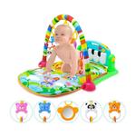 Tapis d'Éveil pour Bébé, Tapis de Jeux avec Arches pour Bébé de 0 à 36 Mois Contient 5 Jouets