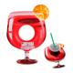 Bouée Gonflable XXL et Porte Boisson Gonflable pour Piscine & Plage - Pack Evasion Cocktail passion