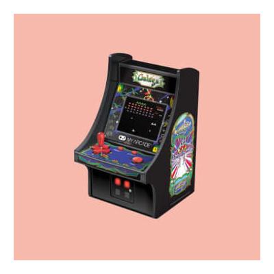 My Arcade - Spielonsole Mini Arcade Galaga - Plastikgehäuse, Elektronik / H 19 x B 11 cx T 12 cm / schwarz, multicolor