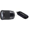 Sigma 402965 16mm F1,4 DC DN Contemporary Objektiv (67mm Filtergewinde) für Sony-E Objektivbajonett & Elgato Cam Link 4K, Live-Übertragung, Aufnahme via DSLR, Camcorder, Actioncam, 1080p60