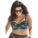 Plus Size Women's Madame Underwire Bikini Top by Swimsuits For All in Paradise (Size 22)