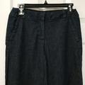 J. Crew Jeans | J.Crew Favorite Fit Dark Wash Wide Leg Jeans | Color: Black | Size: 0