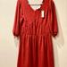 Anthropologie Dresses | Anthropologie Sweater Dress- New! | Color: Red | Size: Small