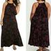 Torrid Dresses | Lowest Price! New W/O Tags Floral Torrid Maxi Dress | Color: Silver | Size: 1x