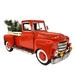 The Holiday Aisle® Metal Truck Decoration Metal in Red | 9 H x 18 W x 8.75 D in | Wayfair FBD41B8D30194A8B8010F1547EAF2519