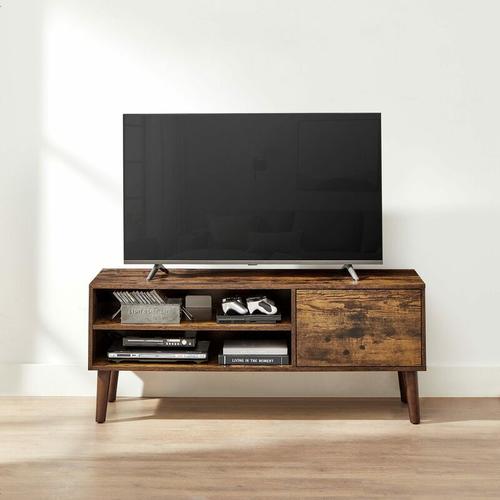 Vasagle TV-Schrank, Lowboard, Fernsehschrank für Fernseher bis zu 55 Zoll, Fernsehtisch, für