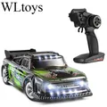 WLtoys-Voitures RC tout-terrain à dérive électrique à grande vitesse châssis en métal version