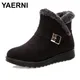 YAERNI – bottines chaudes en fausse fourrure pour femme imperméables antidérapantes collection