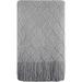 Soft Farmhouse Knit Throw Blanket with Tassels