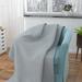 100% Cotton Throw Blanket Grey Couch Sofa Picnic Camping