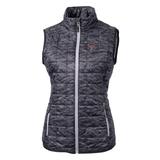 Women's Cutter & Buck Black Texas Tech Red Raiders Eco Full-Zip Puffer Vest