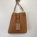 J. Crew Bags | Jcrew Leather Bucket Bag Shoulder Bag Crossbody Bag Brand New With Tags | Color: Tan | Size: 9x9x4.5