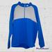 Adidas Sweaters | Adidas Men's 1/4 Zip Fleece Blue Grey Golf Pullover Large | Color: Blue/Gray | Size: L