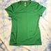 Adidas Tops | Adidas Climalite V-Neck Tshirt | Color: Green | Size: L