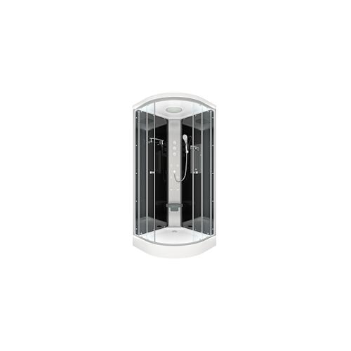 Duschkabine Fertigdusche Dusche Komplettkabine D10-13T1 90×90 cm ohne 2K Scheiben Versiegelung