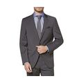 Bugatti Men's 793400-99770 Suit Jacket, Gray (gray 57), 48 EU