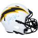 Justin Herbert Los Angeles Chargers Autographed Riddell Lunar Eclipse Alternate Speed Replica Helmet