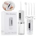 Irrigateur buccal Portable Jet dentaire électrique pour voyage nettoyeur de dents 3 modes soins