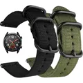 Bracelet de montre en toile à dégagement rapide pour montre Huawei bracelet en métal ceinture pour