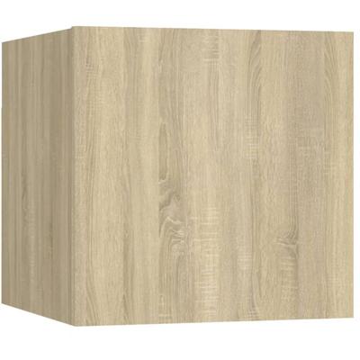 Nachttisch Sonoma-Eiche 30,5x30x30 cm Holzwerkstoff Vidaxl