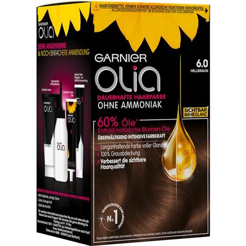 Garnier Olia dauerhafte Haarfarbe 6.0 Hellbraun 1 Stk.