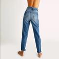 Free People Jeans | Free People Light Wash Denim High Waisted Mom Jeans | Color: Blue | Size: 29