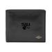 Men's Fossil Black Southern Illinois Salukis Leather Ryan RFID Passcase Wallet