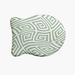 e by design Geometric Fish Shape Pet Feeding Placemat in Blue/Green | 0.5 H x 19 W x 14 D in | Wayfair PMFGN9G1