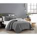 Dakota Fields Taliesen Microfiber 9 Piece Comforter Set Polyester/Polyfill/Microfiber in Gray | King Comforter + 8 Additional Pieces | Wayfair