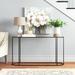 Wade Logan® Brezza 54" Console Table in Black | 29 H x 54 W x 12 D in | Wayfair 36FE4BDE232B4FFE88AFB9EA679A4506