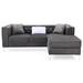 Gray Reclining Sectional - Rosdorf Park Avisha 87" Wide Velvet Reversible Sofa & Chaise Upholstery/Velvet | 30 H x 87 W x 64 D in | Wayfair