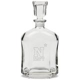 Navy Midshipmen 23.75oz. Crystal Whiskey Decanter