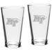 MTSU Blue Raiders 16oz. 2-Piece Classic Pub Glass Set