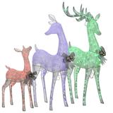 Deer Family Assortment - White - White