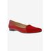 Wide Width Women's Flora Loafer by Bellini in Red (Size 9 W)