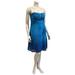 Free People Dresses | Free People Strapless Seashell Sundress | Color: Blue | Size: L