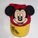 Disney Accessories | Disneyland Resort Mickey Mouse Baseball Hat Toddler Size Os | Color: Red/Yellow | Size: Osb